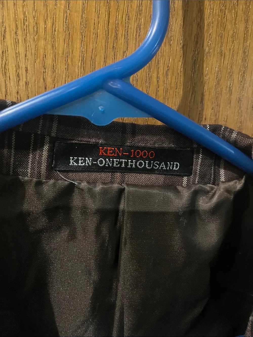 Kenar Plaid Sport Coat in Brown and Gray